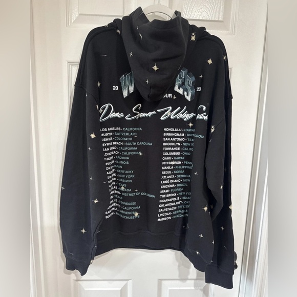 Darc Sport Wolves Club 2023 Ohana Tour 289/1000 Men's XL Hoodie Black EUC - Picture 2 of 9